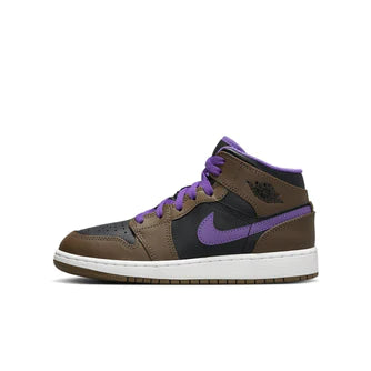 Jordan 1 Mid Purple Mocha (GS)