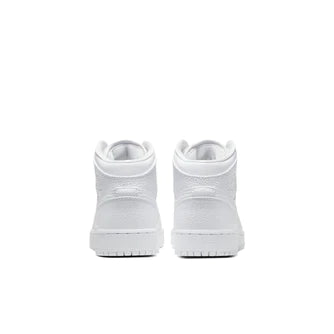 Jordan 1 Mid Triple White (GS)