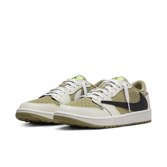 Jordan 1 Retro Low Golf Travis Scott Neutral Olive