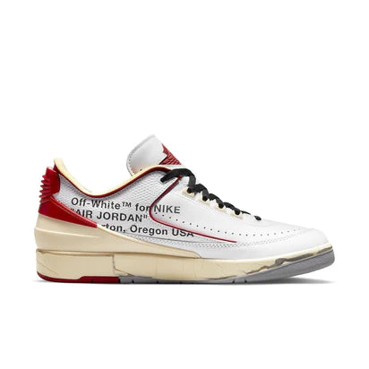 Jordan 2 Retro Low SP Off-White White Red