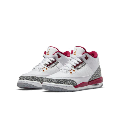 Jordan 3 Retro Cardinal Red (GS)