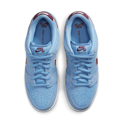Nike SB Dunk Low Valour Blue Team Maroon