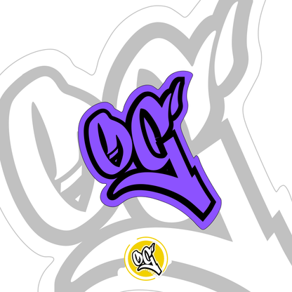 Pins OG Purple Glitter