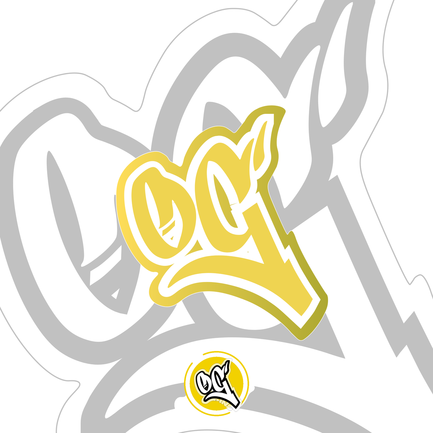 Pins OG White Gold Glitter
